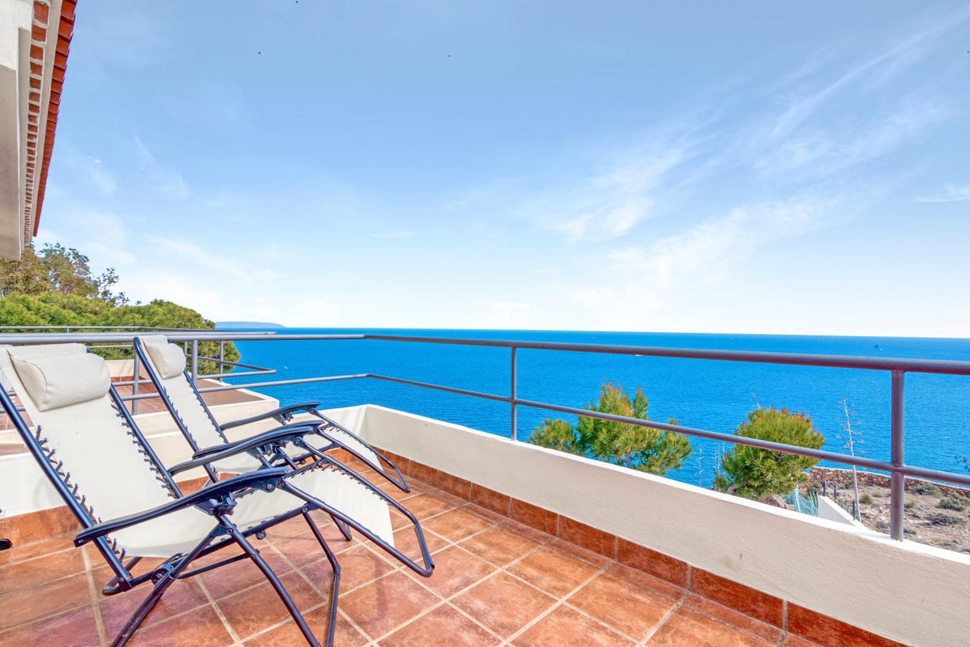 Villa Infinity Sea Views I Pool I Bbq I Jacuzzi Almeria Bagian luar foto